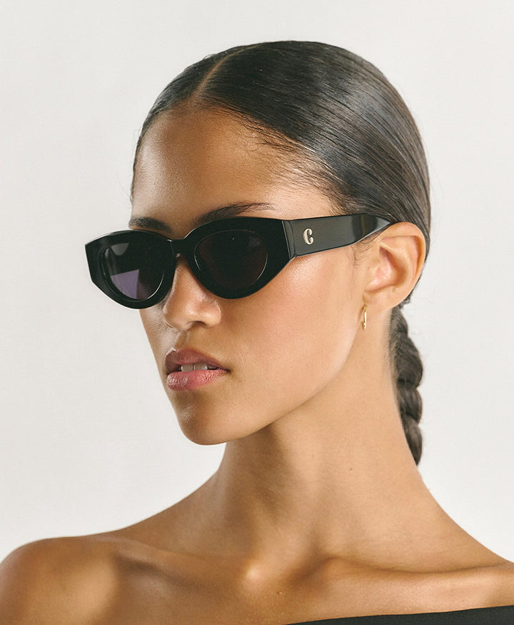 Sonnenbrille "Ines" - Schwarz
