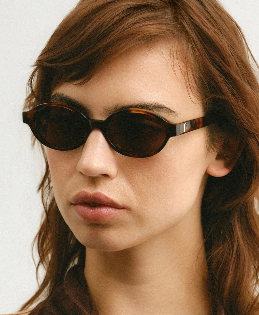 Sonnenbrille "Selma" - Tortoise Braun