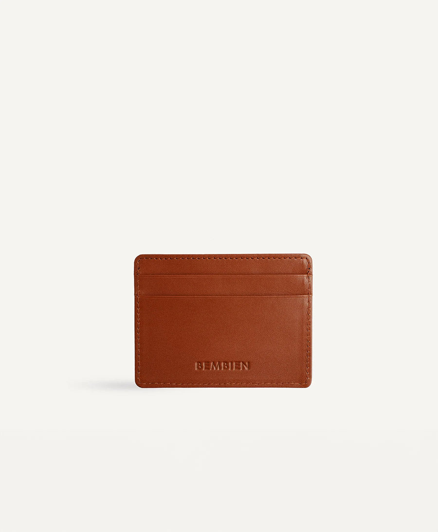 Kartenetui - Card Case "NICO" - Copper x Sienna Check