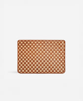 13" Laptop Case Lia Bembien in Caramel x Sienna Check