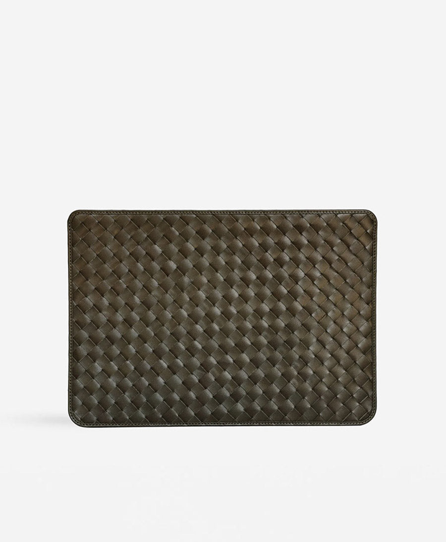 15" Laptop Case "LIA" - Olivgrün