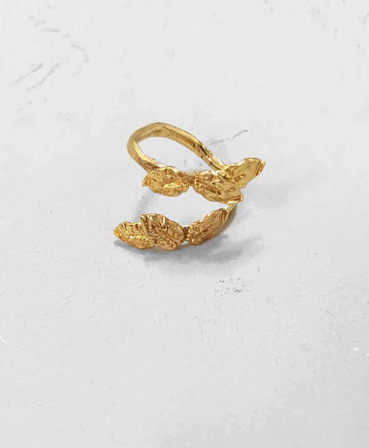 Lygia Medium Ring vergoldet - verstellbar - Elise Tsikis - clomes