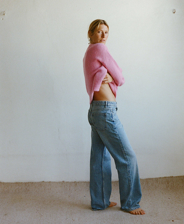 Strickpullover Cliff Sweater - Pink