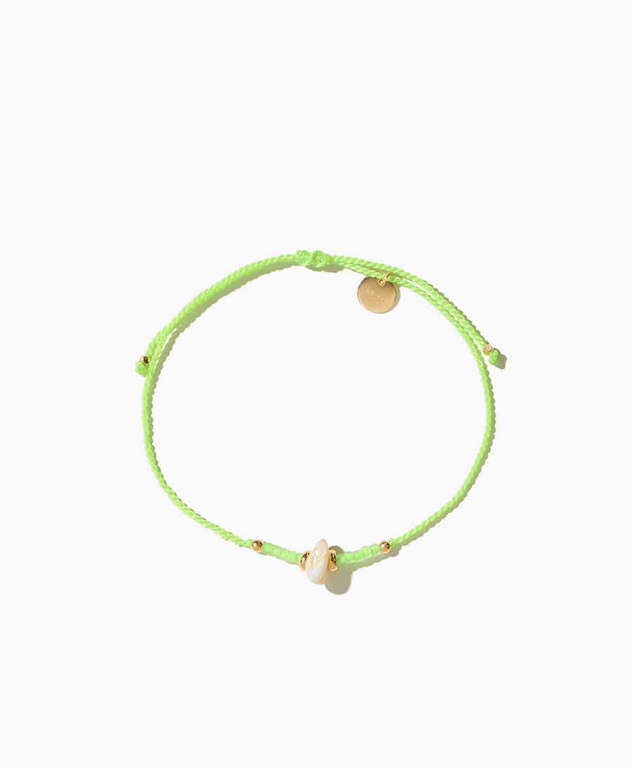 Farbiges Bracelet - Owen - Hellgrün