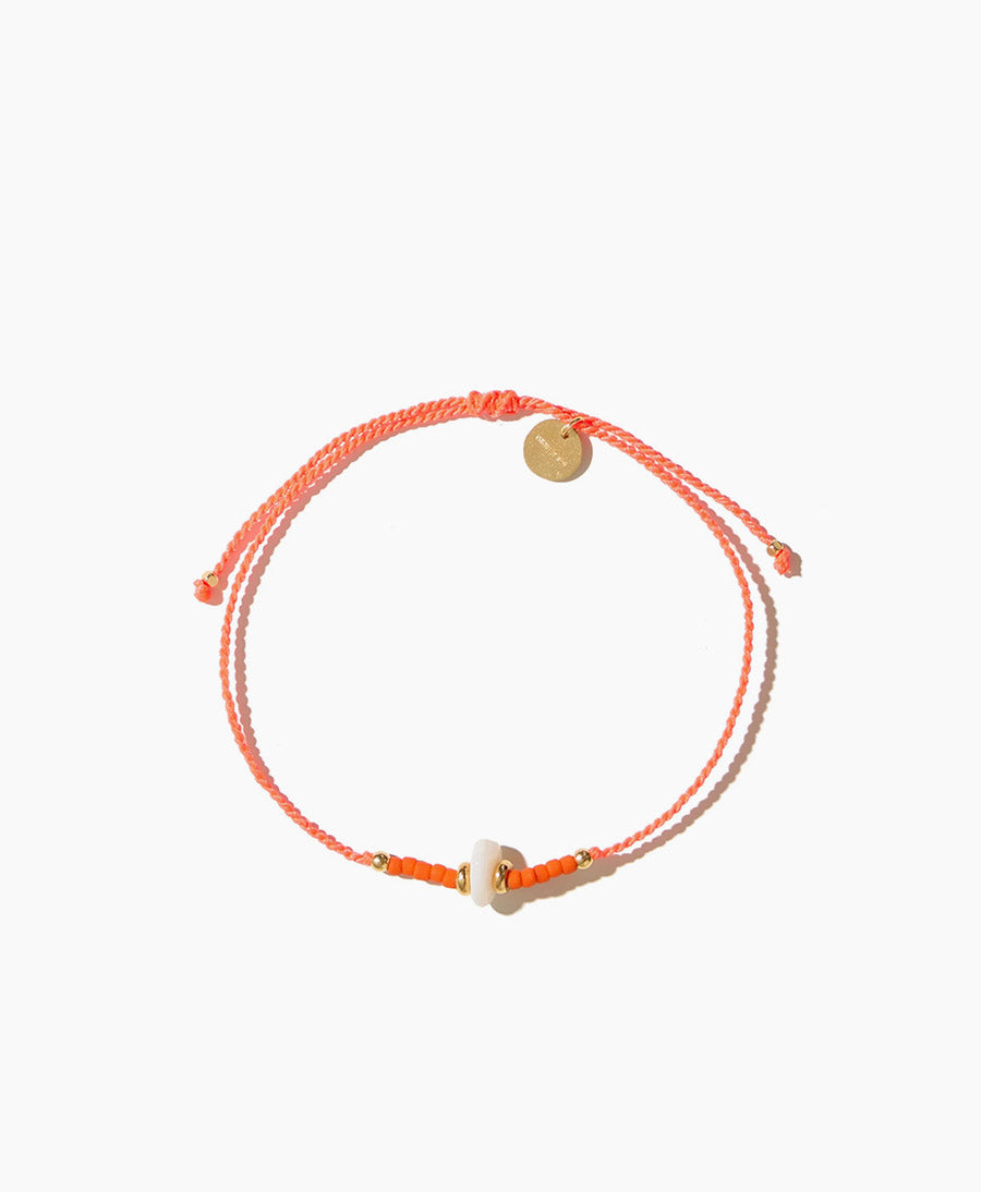 Farbiges Bracelet - Owen - Orange