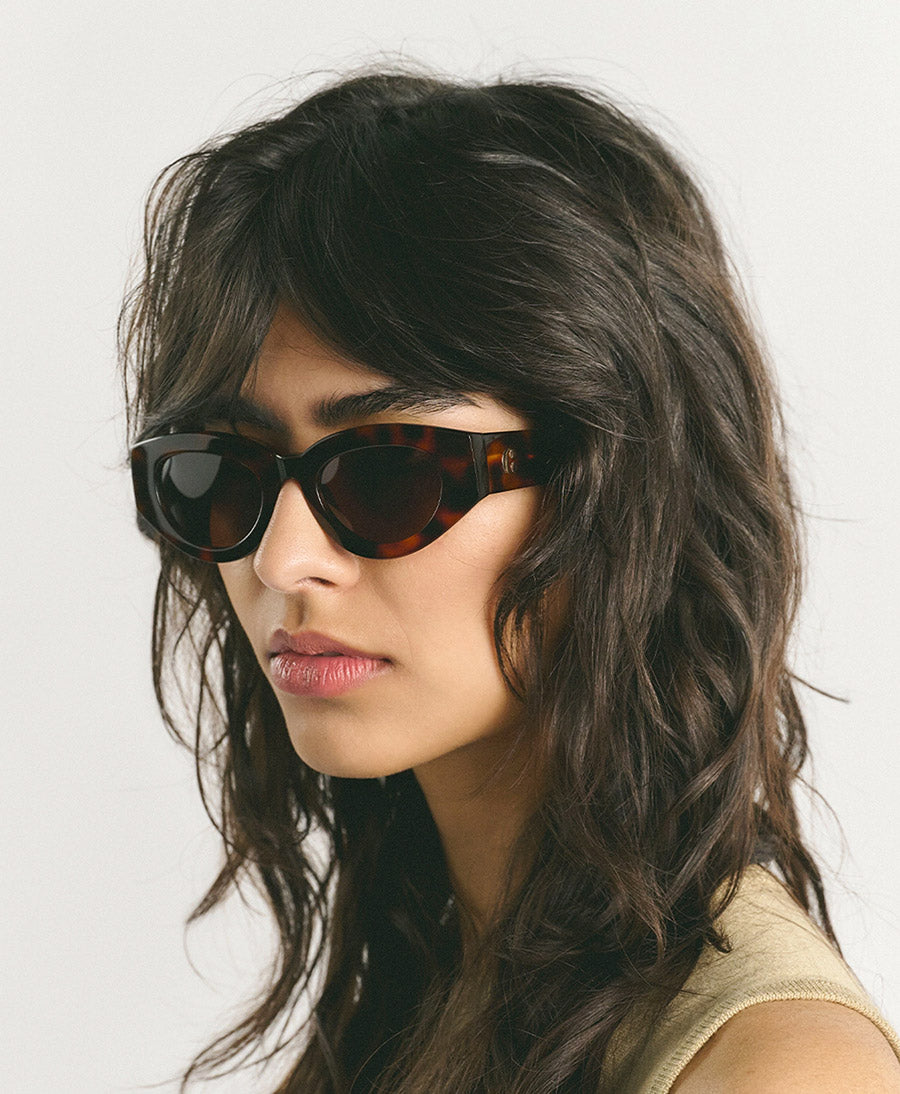 Sonnenbrille "Ines" - Tortoise Braun