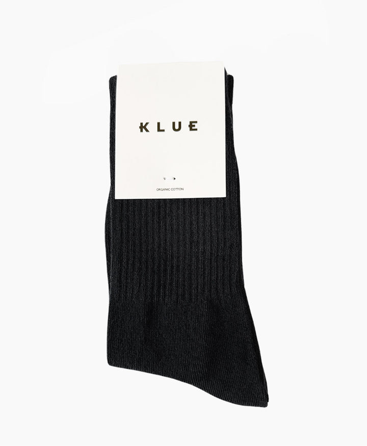 Tennis Sportsocken Bio-Baumwolle - Schwarz