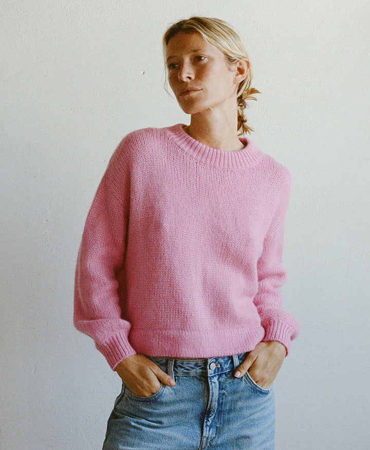 Strickpullover Cliff Sweater - Pink