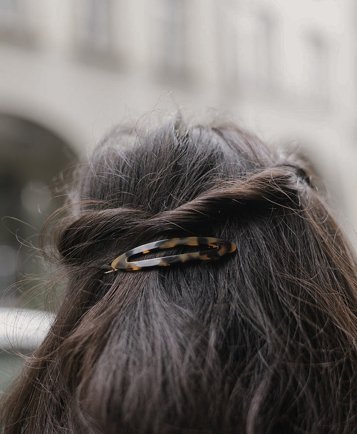 Haarclip FELICITA aus Acetat - Tortoise