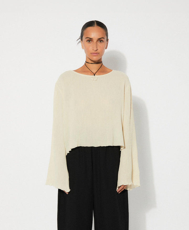 Top / Oberteil - ACME - Hellbeige