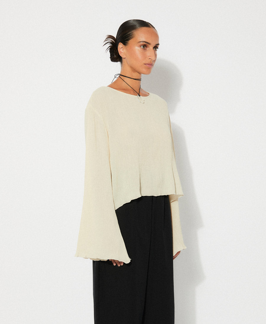 Top / Oberteil - ACME - Hellbeige