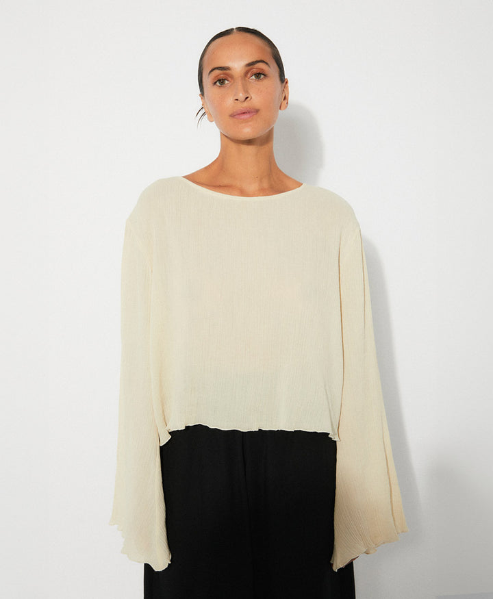 Top / Oberteil - ACME - Hellbeige