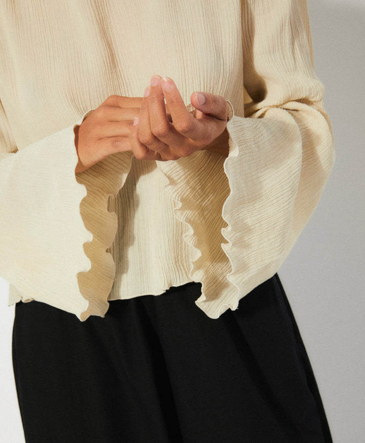 Top / Oberteil - ACME - Hellbeige