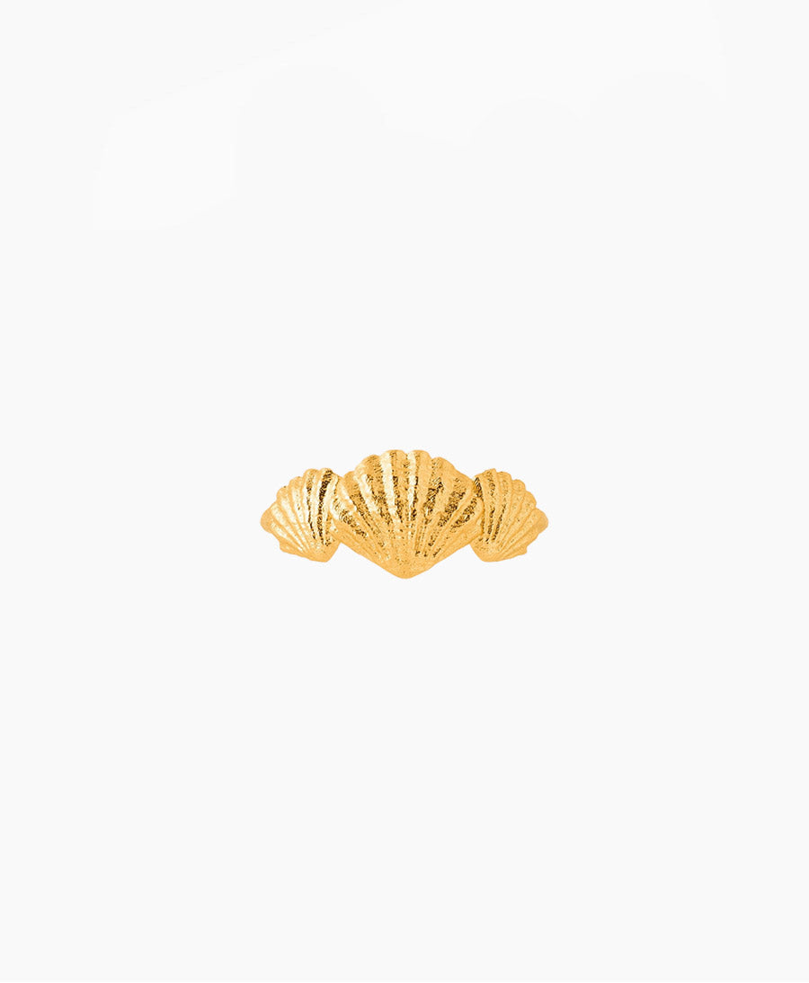 Almé Fingerring vergoldet