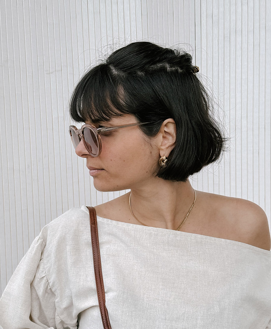 Sonnenbrille "Aurel" - Light Pink / Helles Altrosa