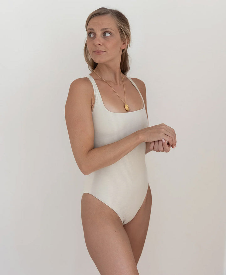 Badekleid MAARI Swimsuit - Latte