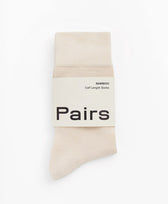 Socken Bambus Pairs in Creme