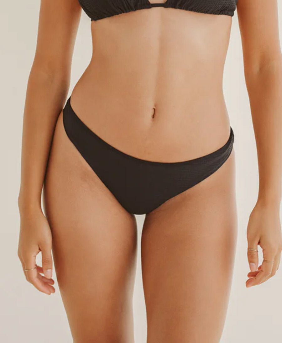 Bikini Unterteil DENIA Bottom - Schwarz - PURA Clothing - clomes