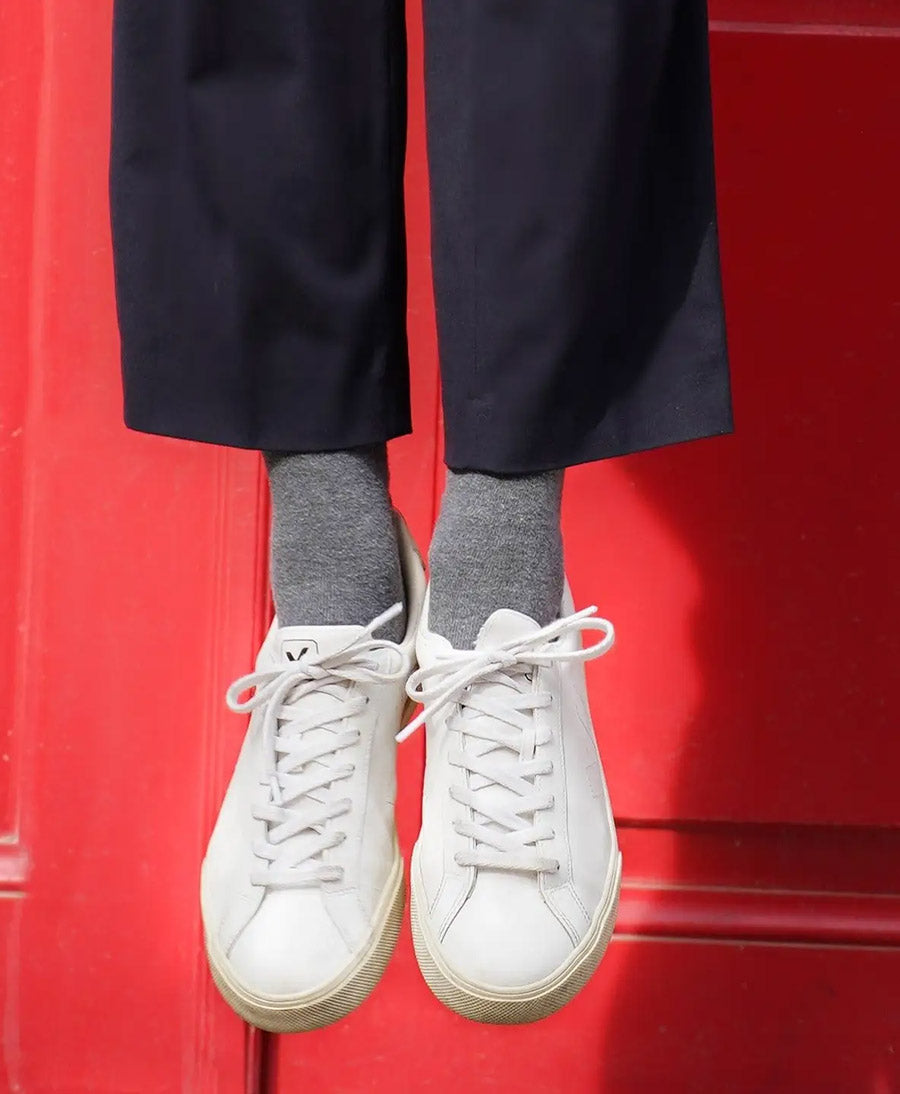 Socken Bio-Baumwolle - Dunkelgrau