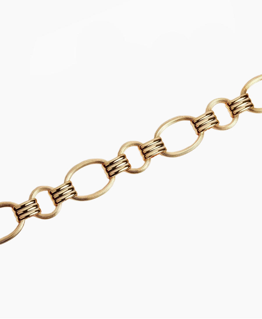 Armband / Bracelet vergoldet - Rive