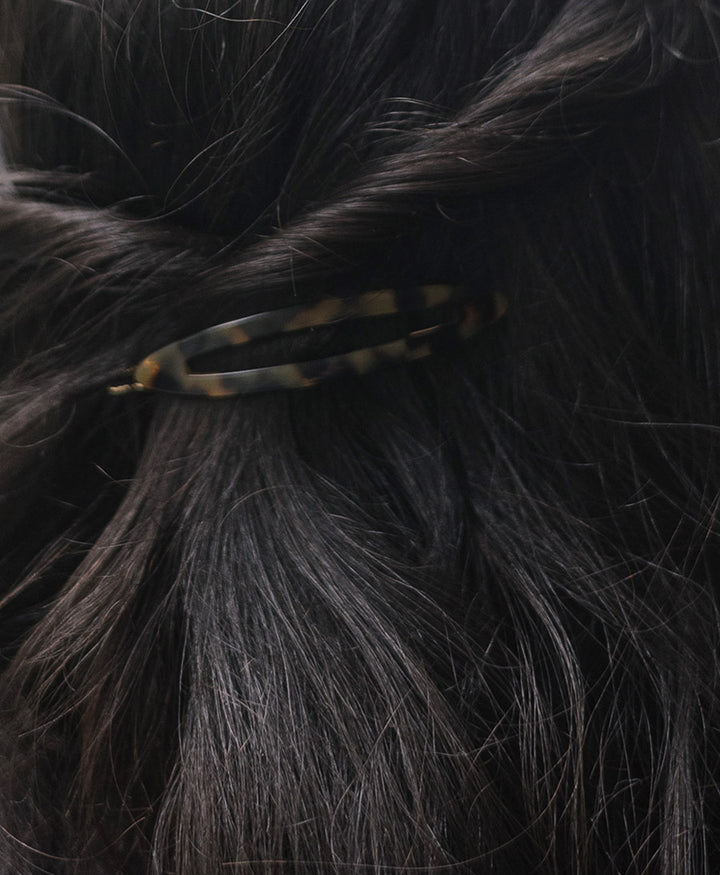 Haarclip FELICITA aus Acetat - Tortoise