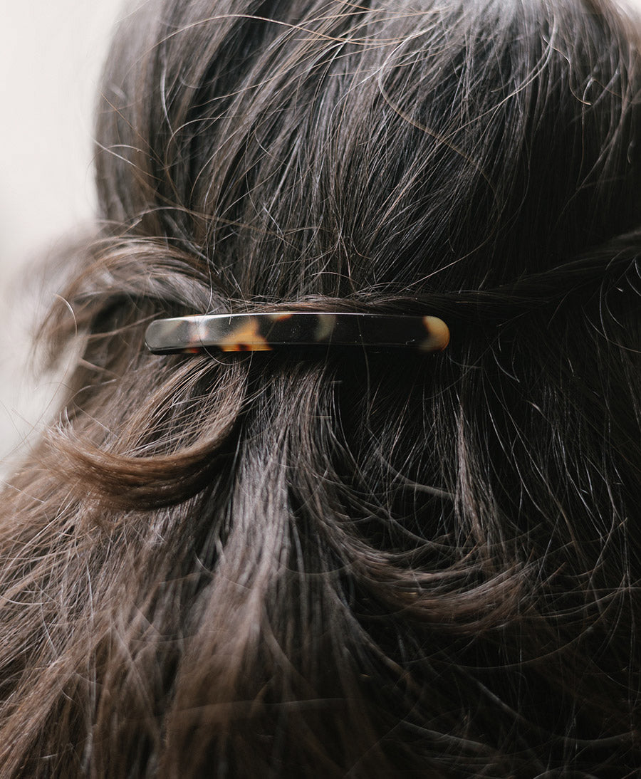 Haarclip MARINA aus Acetat - Tortoise