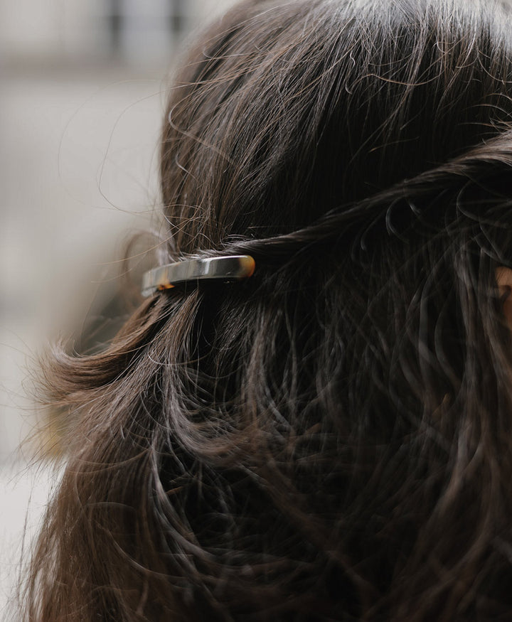 Haarclip MARINA aus Acetat - Tortoise