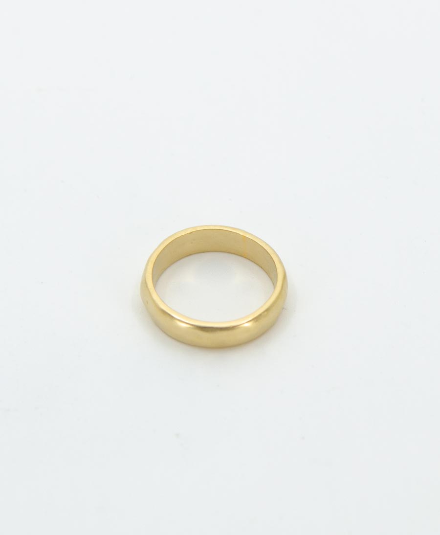 Breiter Fingerring LOU - Vermeil - Clomes - clomes