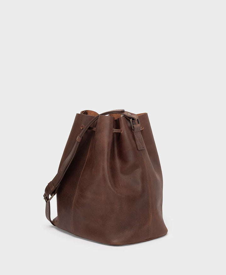 Bucket Bag - Dunkelbraun - PARK - clomes