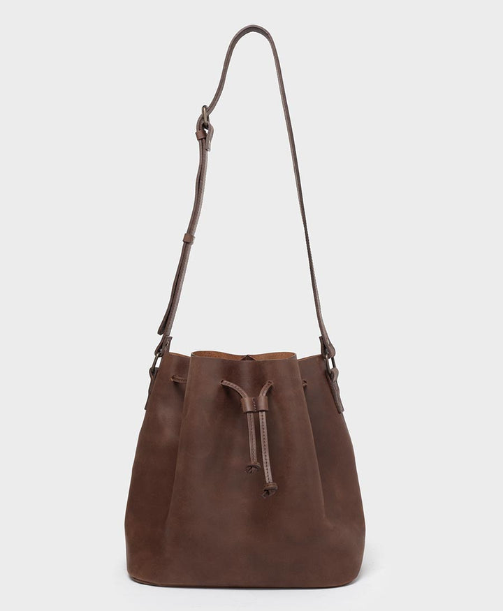 Bucket Bag - Dunkelbraun - PARK - clomes