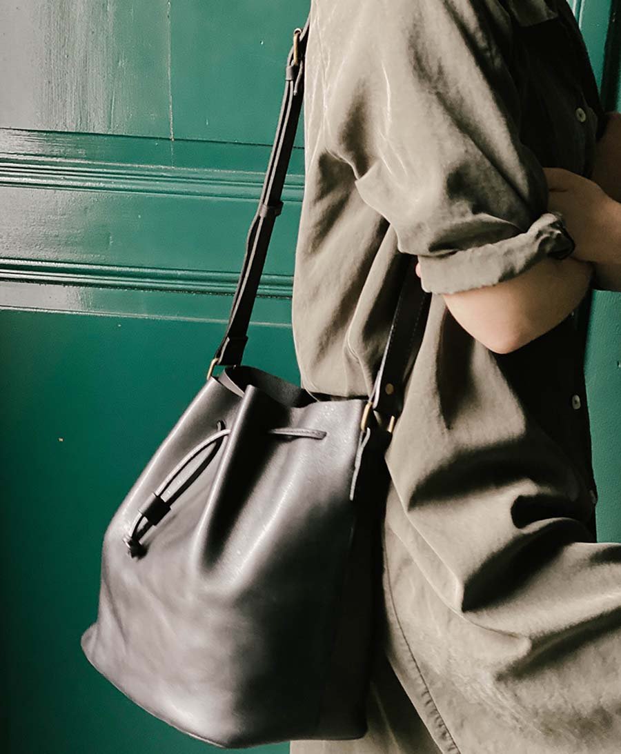 Bucket Bag - Schwarz - PARK - clomes