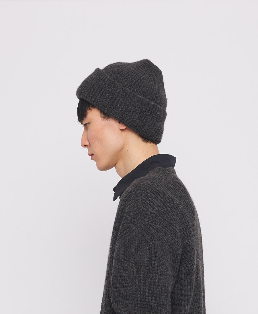 Mütze "Signature Yak Beanie" - Charcoal