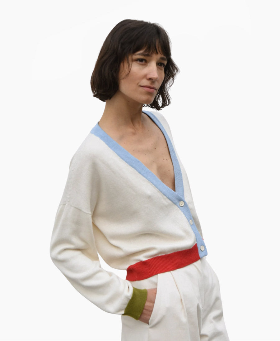 Mika Cardigan - Mehrfarbig