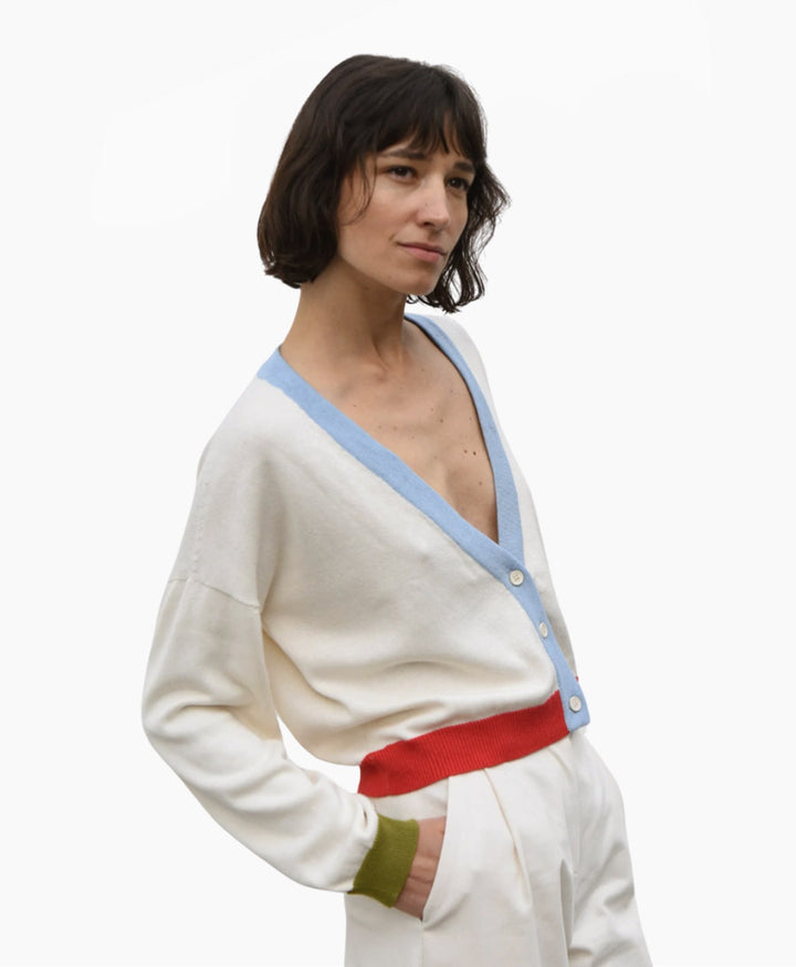 Mika Cardigan - Mehrfarbig