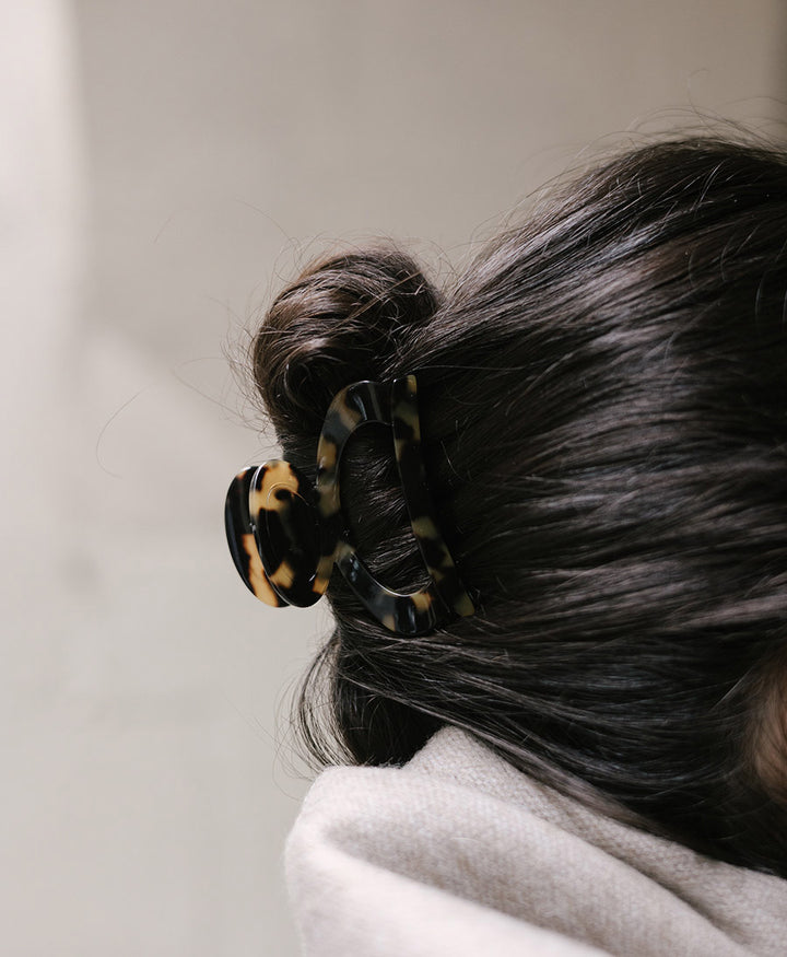 Haarklammer CATA aus Acetat - Tortoise