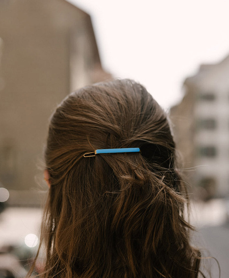 Haarclip - CERULEAN BARETTA