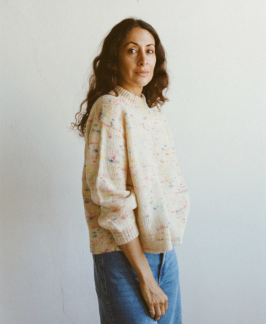 Strickpullover Cliff Sweater - Confetti