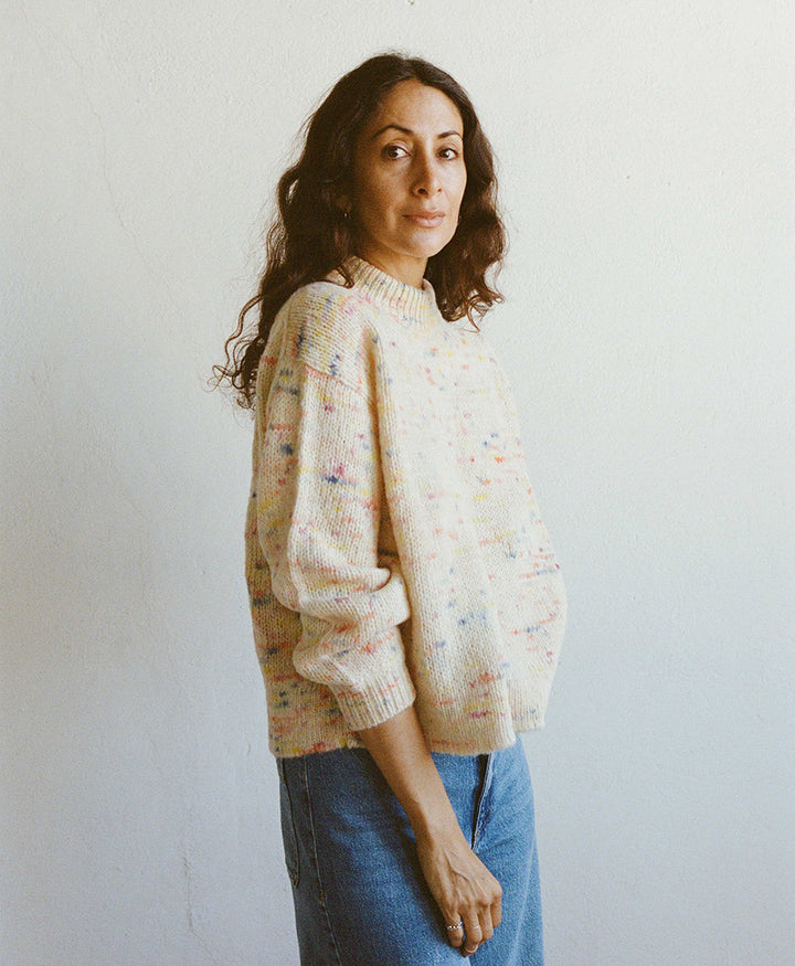Strickpullover Cliff Sweater - Confetti