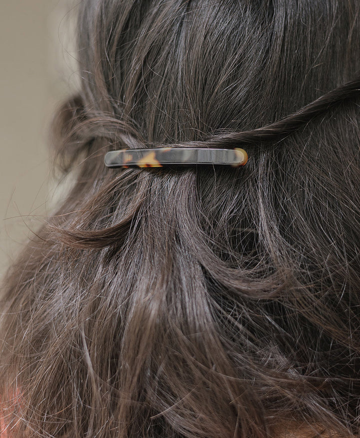 Haarclip MARINA aus Acetat - Tortoise