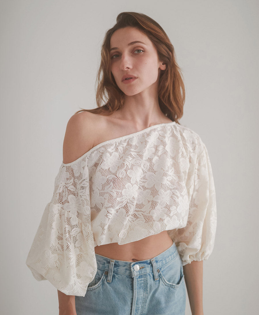 Bluse "Boho Blouse" - Ecru