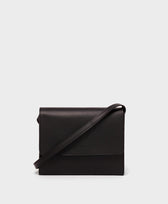 Ledertasche Cross Body Bag Park in Schwarz