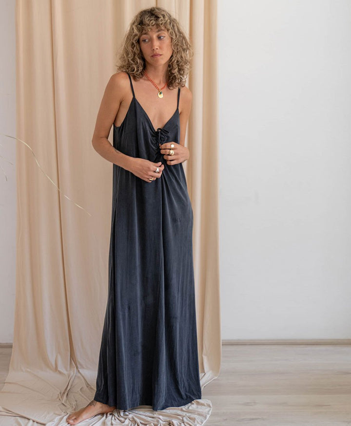 Dunkelgraues Kleid von Cossac (S) - Secondhand - COSSAC - clomes