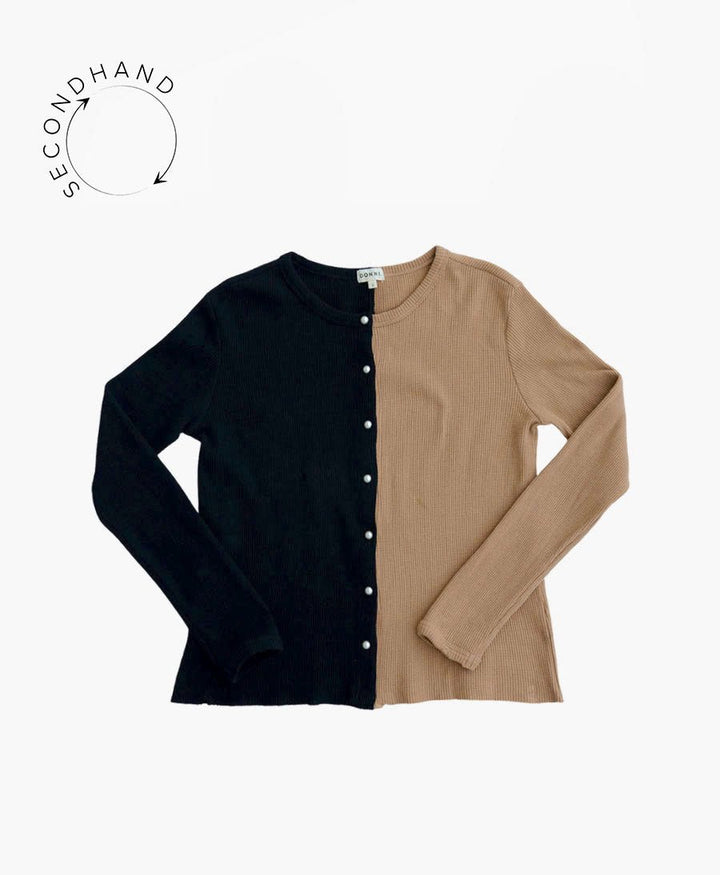 Duo Thermal Cardigan aus Baumwolle von DONNI - Secondhand - DONNI. - clomes