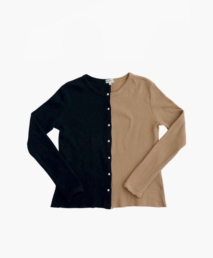 Duo Thermal Cardigan aus Baumwolle von DONNI - Secondhand - DONNI. - clomes