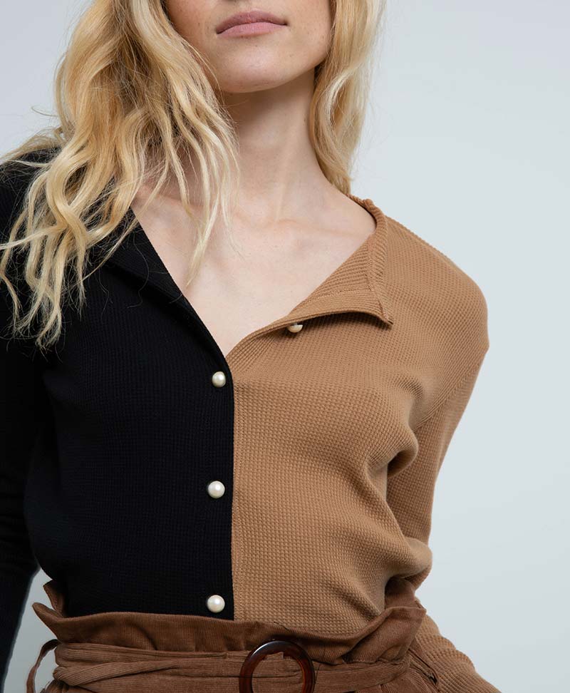 Duo Thermal Cardigan aus Baumwolle von DONNI - Secondhand - DONNI. - clomes