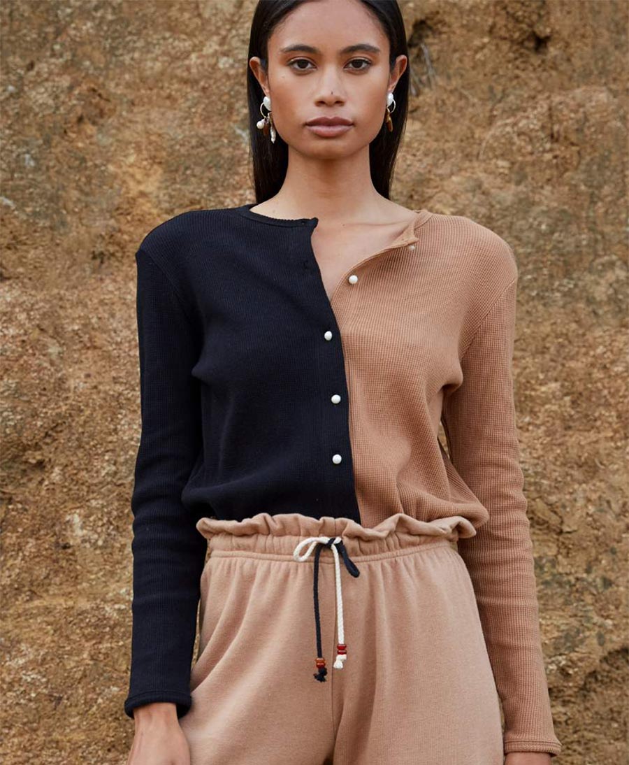 Duo Thermal Cardigan aus Baumwolle von DONNI - Secondhand - DONNI. - clomes