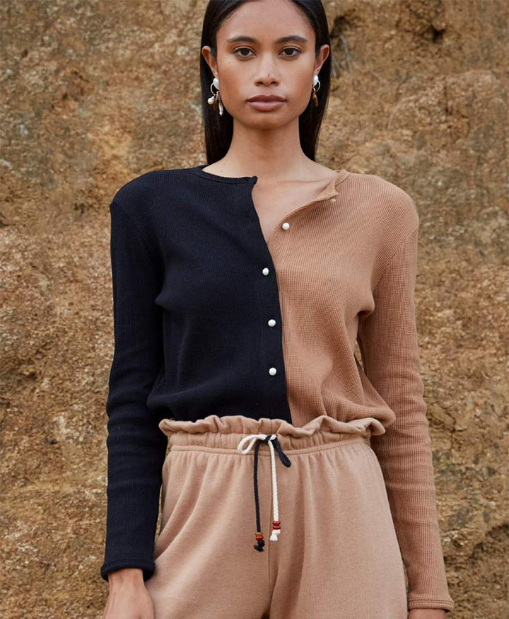 Duo Thermal Cardigan aus Baumwolle von DONNI - Secondhand - DONNI. - clomes