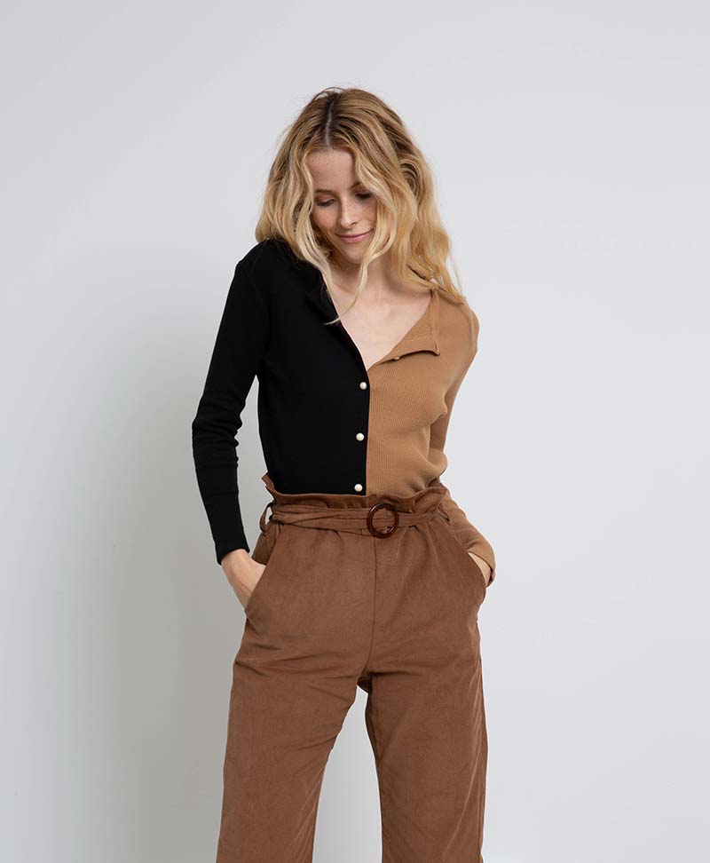 Duo Thermal Cardigan aus Baumwolle von DONNI - Secondhand - DONNI. - clomes