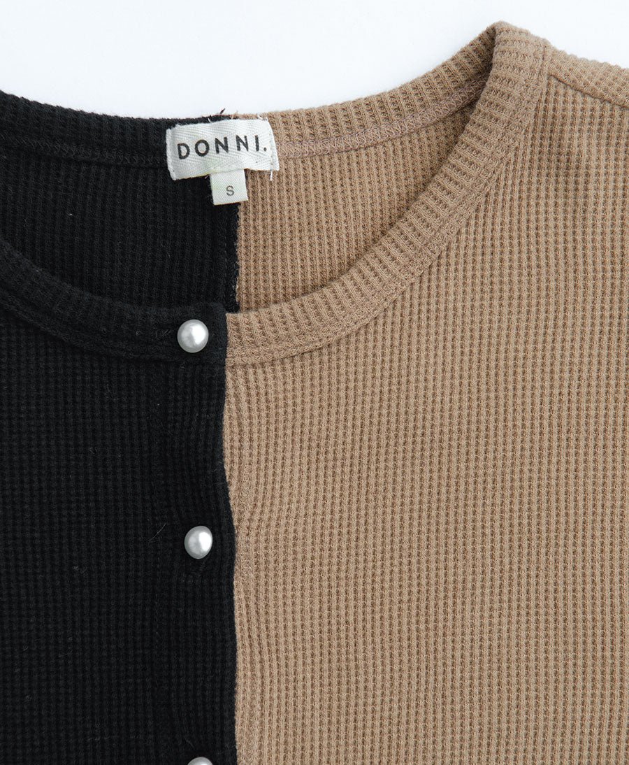 Duo Thermal Cardigan aus Baumwolle von DONNI - Secondhand - DONNI. - clomes