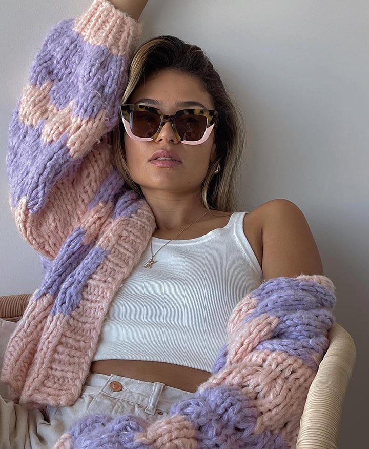 Sonnenbrille Fairfax - Tortoise/Rosa - Oscar x Frank - clomes